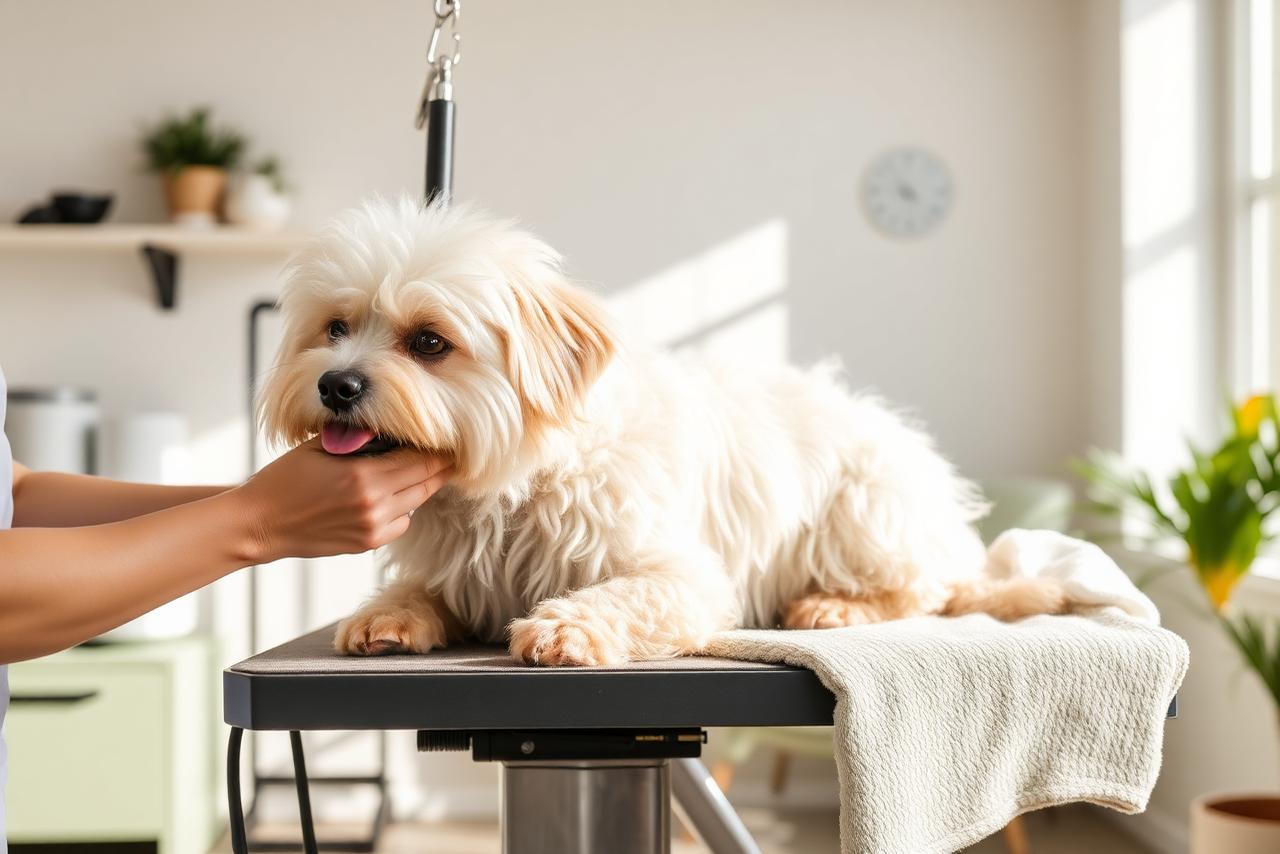 A calmer grooming day, start to finish
